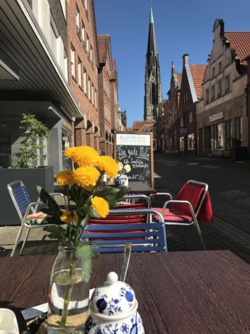 Gute Stube Blick zum Dom